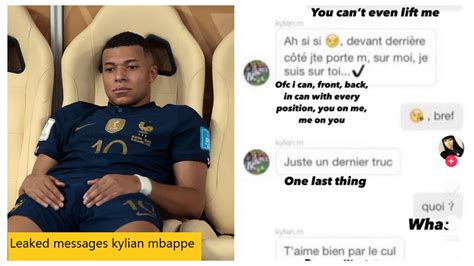 E urope, several years from now. . Mbappe leaked text messages